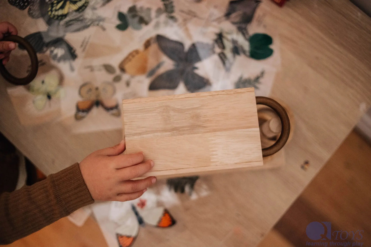 Montessori rings activity