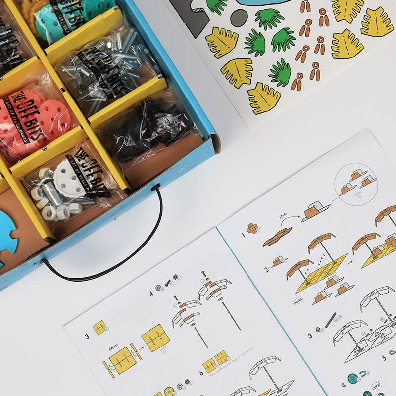 SavannahBit - Folding Suitcase: Sustainable Construction Set