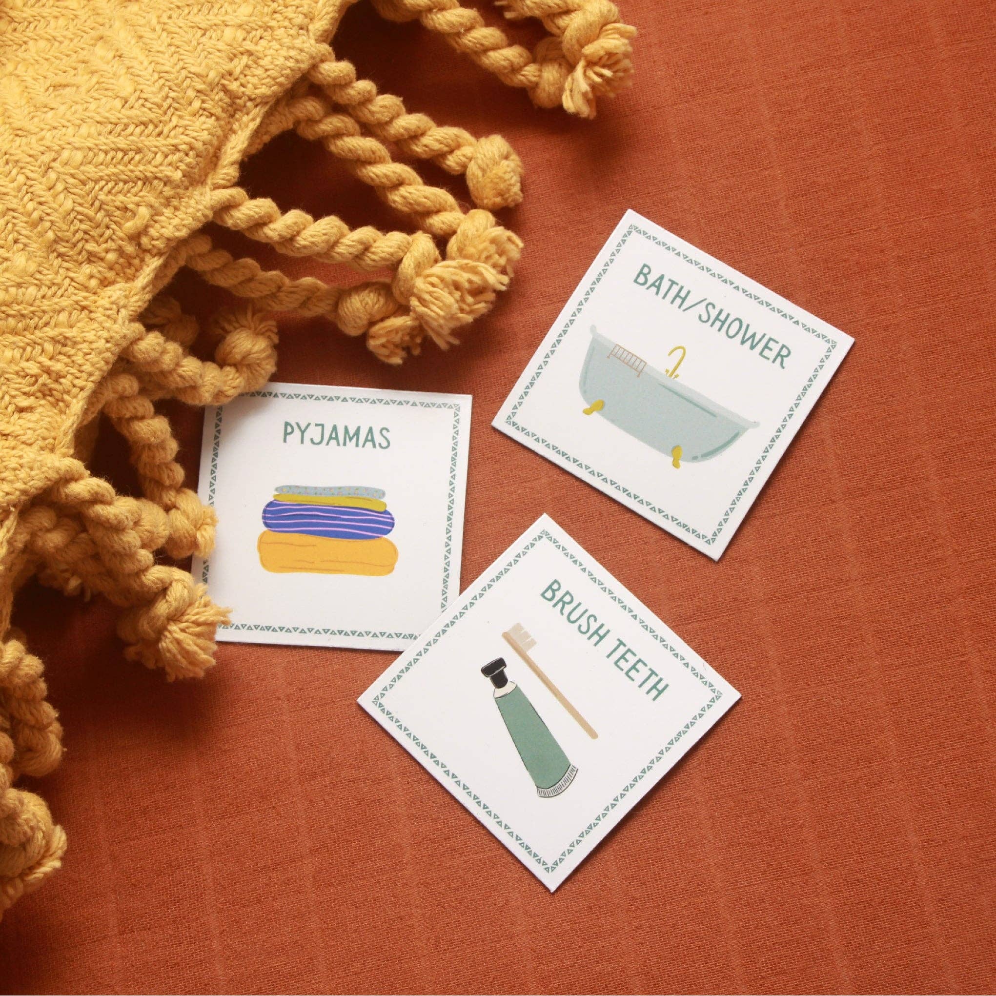Shopping Routine Cards 20 Magnetic Routine Cards – Free Kid Toy Co.