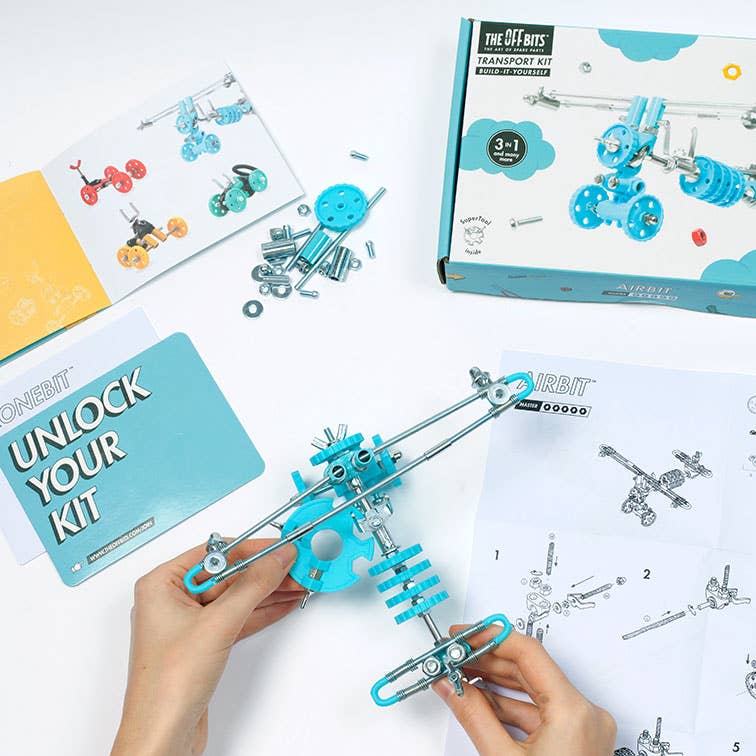 AirBit - Transport Kit: Airplane Model Building Kit DIY