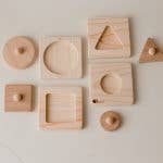 Single Shape Puzzle set of 4